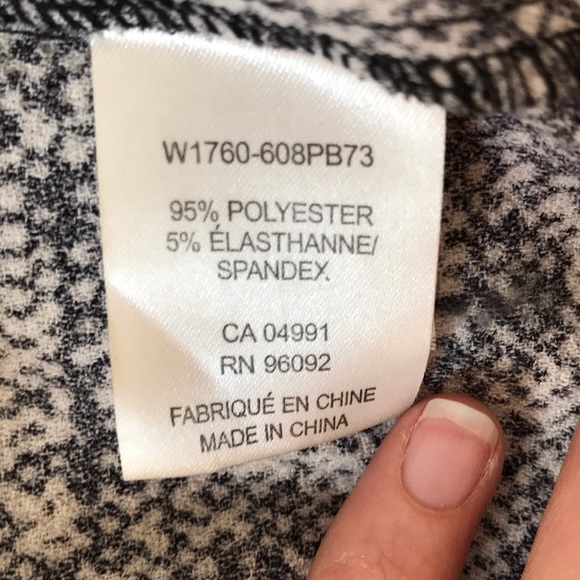 Black & white cap sleeve dress. 2 for $40 - Picture 5 of 5